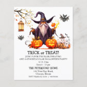 Papier Assistant Budget et Fantômes Trick ou Treat Invita (Devant)