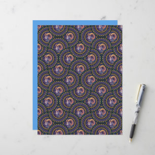 Papier Astrologie de Whimssy Aries Mandala Art Déco