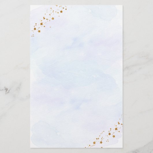 Papier Astronaut Blue Gold Space Devine Le jeu de prix (Dos)