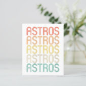 Papier Astros féminines (Debout devant)