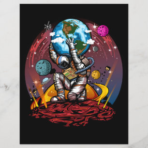 Papier Atlas Space Man