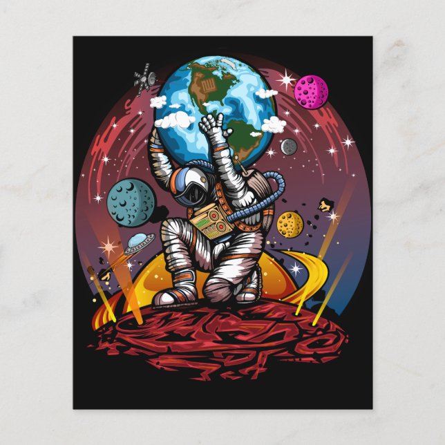 Papier Atlas Space Man (Devant)