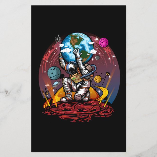 Papier Atlas Space Man (Devant)