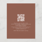 Papier Attrape-rêves à cœur budget en terre cuite QR mari (Dos)