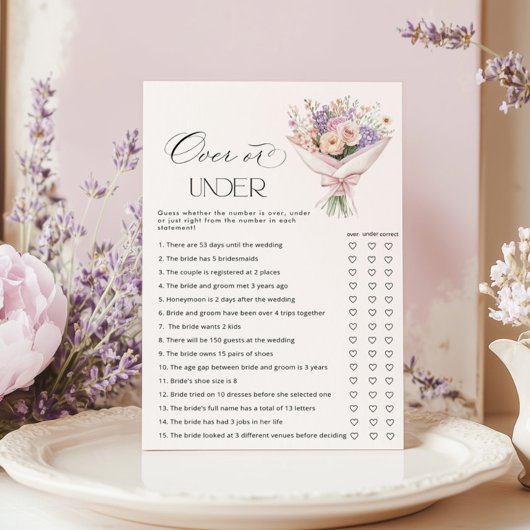 Papier Au-delà ou au-dessous du jeu de Fête des mariées d