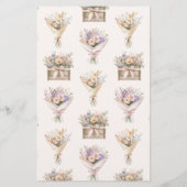 Papier Au-delà ou au-dessous du jeu de Fête des mariées d (Dos)