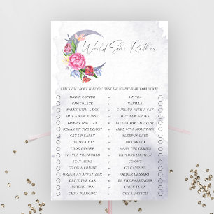 Papier Au-dessus de la lune elle préférerait jouer