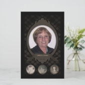 Papier au fil des ans, des annonces commémoratives (Debout devant)