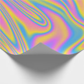 Papier au néon d'emballage cadeau d'arc-en-ciel (Coin)