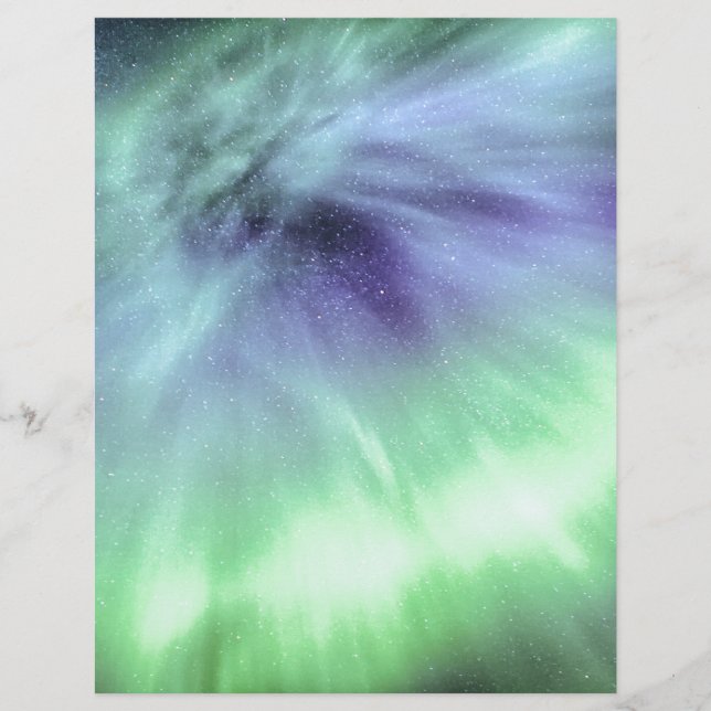 Papier Aurora Borealis (Devant)
