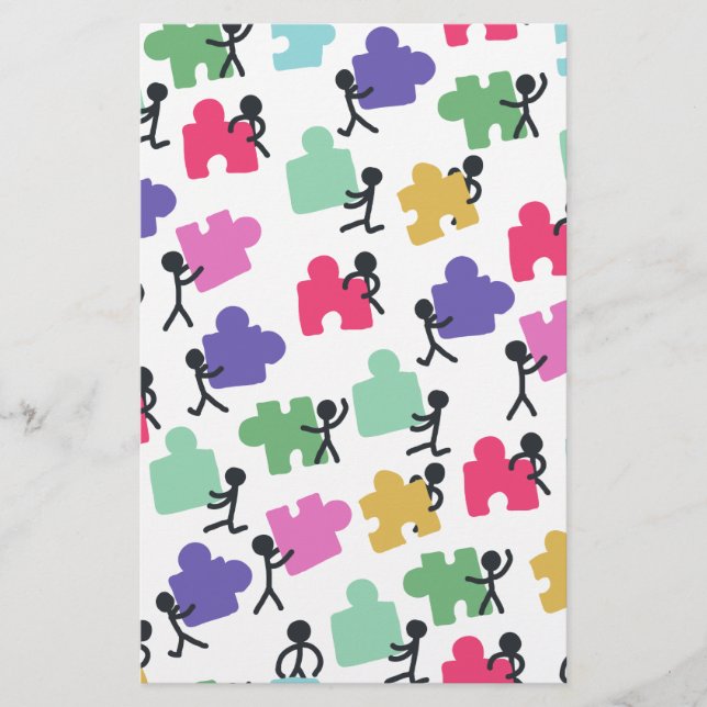 Papier autistes (Devant)