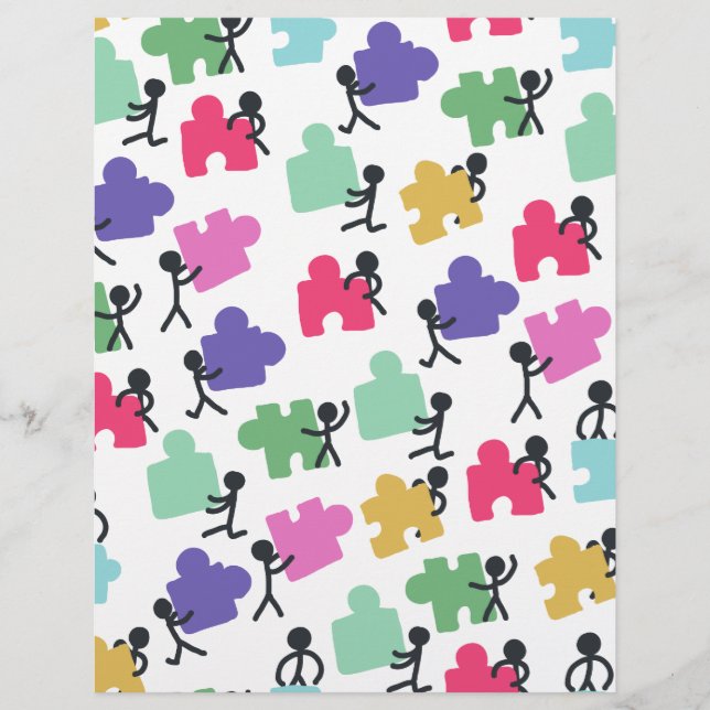 Papier autistes (Devant)