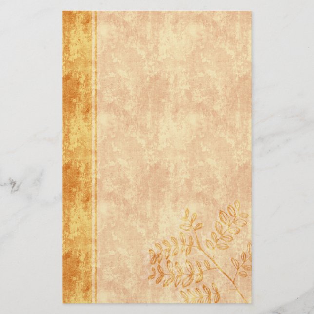 Papier Automne brûlée (Devant)