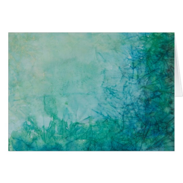 Papier avec l'abrégé sur bleu, vert, et noir (Devant horizontal)