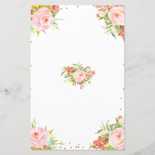 Papier Avril Douche Il a dit Elle a dit Game Card (Dos)