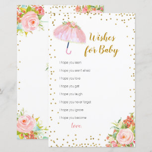 Papier Avril Douches Apportent mai Fleurs Voeux pour bébé