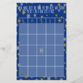 Papier Baby Bingo Little Star Baby shower (Devant)