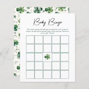 Papier Baby Bingo Lucky Charm Baby shower Jeu