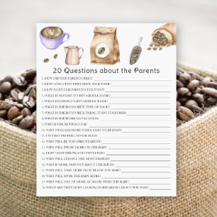 Papier Baby brasse du café - 20 questions sur le parent
