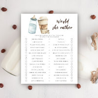 Baby brasse du café Voudrait-elle plutôt