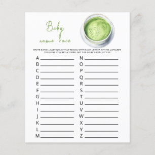 Papier Baby est en train de brasser matcha - Baby nom rac