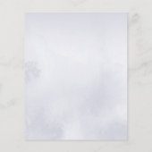 Papier Baby It's Cold Outside Grey Baby shower Invitation (Dos)