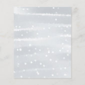 Papier Baby It's Cold Outside Grey Baby shower Invitation (Dos)