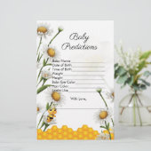 Papier Baby prédit que maman doit être Honeycomb Daisy (Debout devant)