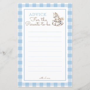 Papier Baby shower à cheval à rochers Conseils pour les p