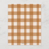 Papier Baby shower à tarte Citrouille à gâte petit budget (Dos)