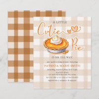 Baby shower à tarte Citrouille à gâte petit budget
