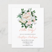 PAPIER BABY SHOWER BUDGET (Devant / Derrière)