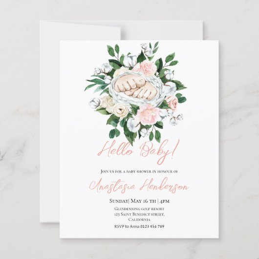 PAPIER BABY SHOWER BUDGET (Devant)