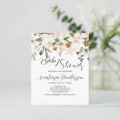 Papier BABY SHOWER BUDGÉTAIRE Invitation. (Debout devant)