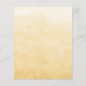 Papier Baby shower Citrouille Budget Aquarelle Roses rose (Dos)