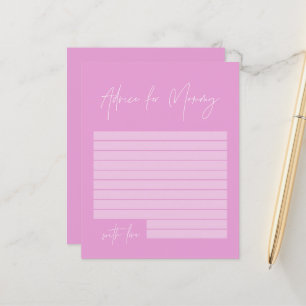 Papier Baby shower conseil pour maman moderne girly brill