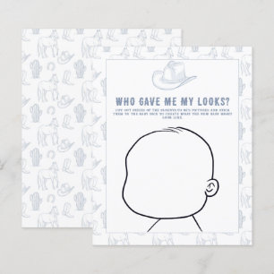 Papier Baby shower Cowboy - Comment regarder Baby