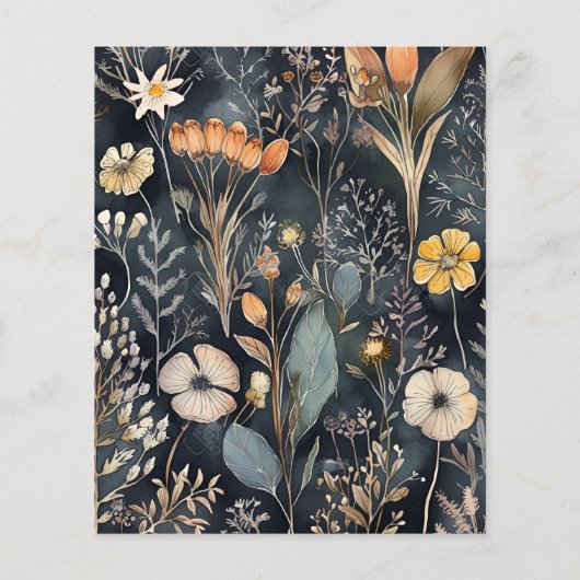 Papier Baby shower d'automne Budget Little citrouille (Dos)