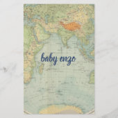 Papier Baby shower d'aventure Jeu ABC Nom Jeu (Dos)