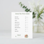 Papier Baby shower de champignons Articles pour bébés Dev (Debout devant)