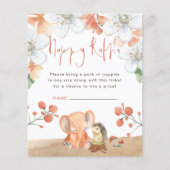 Papier Baby shower de feuillards à nappy éléphant budgéta (Devant)