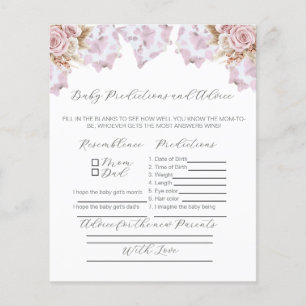 Papier Baby shower de la vache Conseils pour les nouveaux