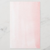 Papier Baby shower de prédictions et conseils pour bébés  (Dos)