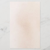 Papier Baby shower de prédictions et conseils pour bébés  (Dos)