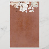 Papier Baby shower de prédictions et conseils pour bébés  (Dos)