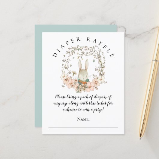 Papier Baby shower de rabat pour garçon de chaudière de l (Devant/Arrière en situation)