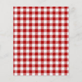 Papier Baby shower de rennes de Noël Invitation budgétair (Dos)