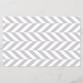 Papier Baby shower d'éléphant rose et gris - Devinez le p (Dos)