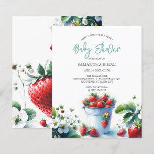 Papier Baby shower d'été de l'aquarelle budgétaire