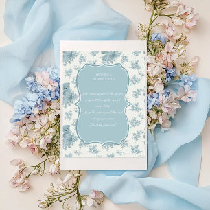 Papier Baby shower d'ours de Toile Français Guider Jeu